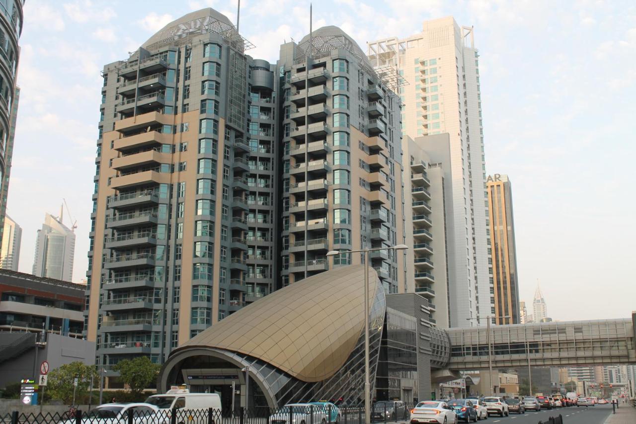 Newly Furnished One Bedroom Apartment Next To Metro & Beach In Marina Residence Dubai Exterior photo