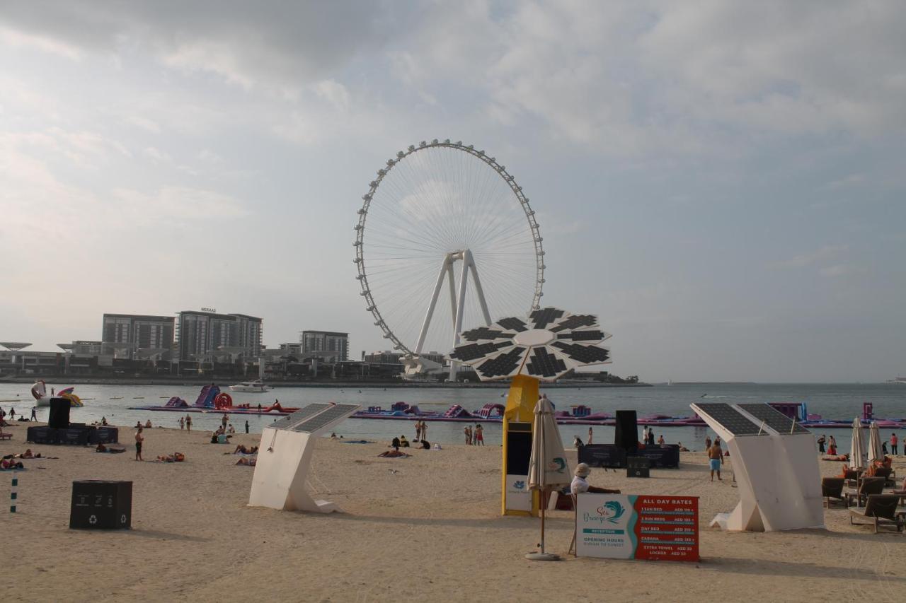 Newly Furnished One Bedroom Apartment Next To Metro & Beach In Marina Residence Dubai Exterior photo