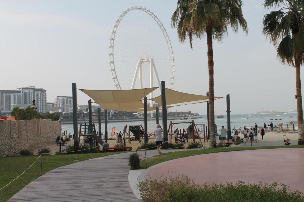Newly Furnished One Bedroom Apartment Next To Metro & Beach In Marina Residence Dubai Exterior photo